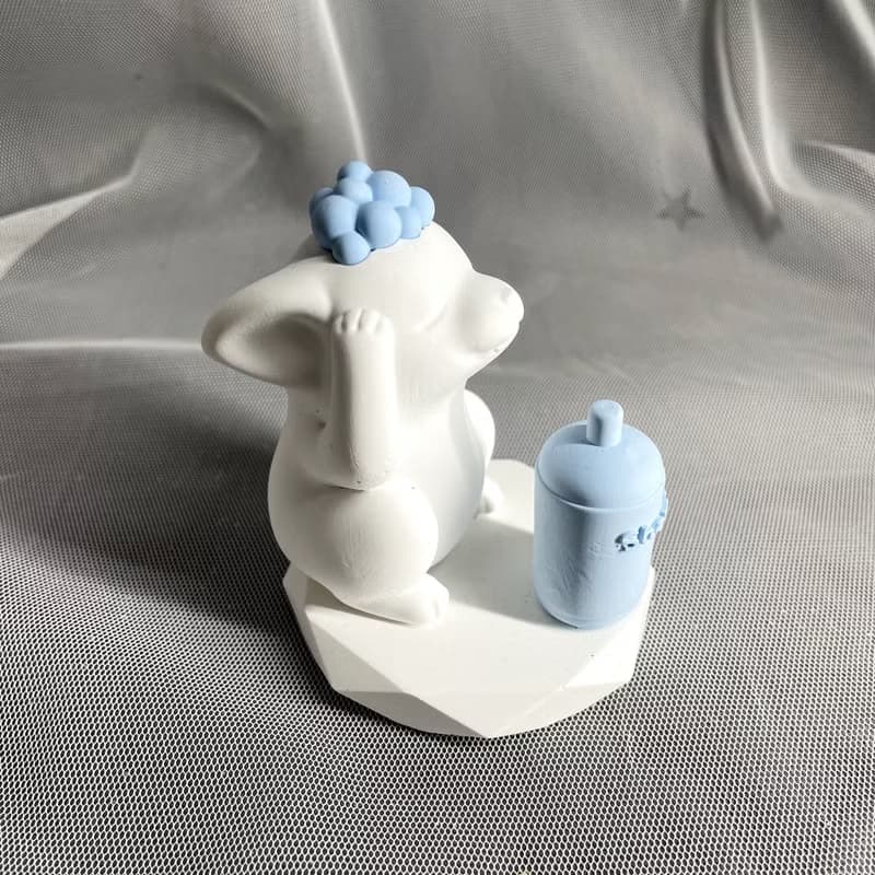 【手工製作】擴香柯基洗頭擺飾/擴香石