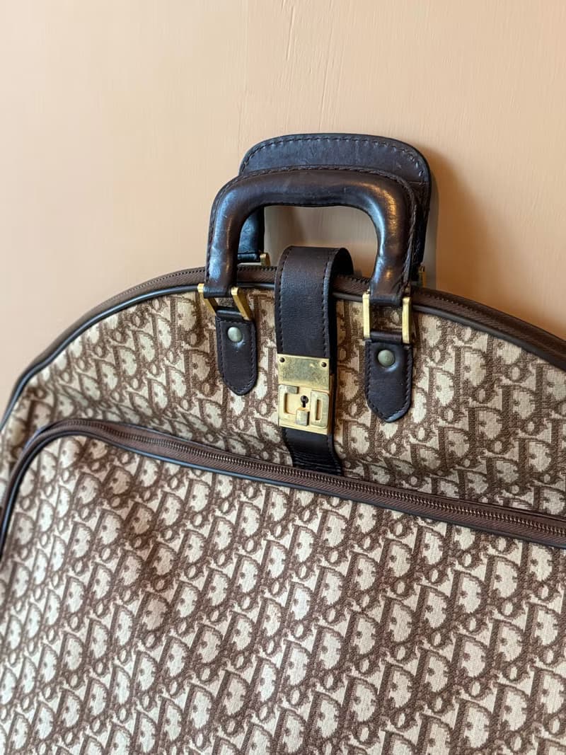 中古稀有 Christian Dior Oblique 服裝套 西裝袋 Garment Bag