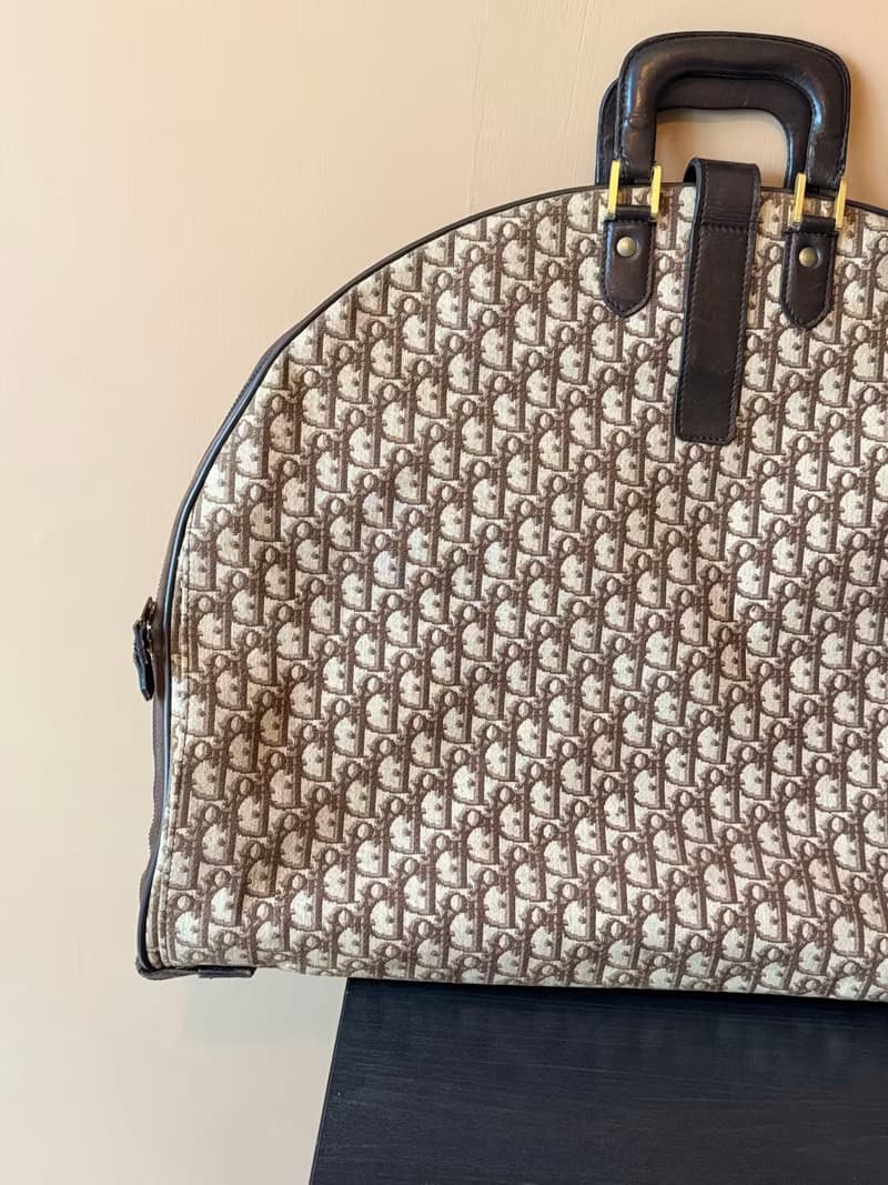 中古稀有 Christian Dior Oblique 服裝套 西裝袋 Garment Bag