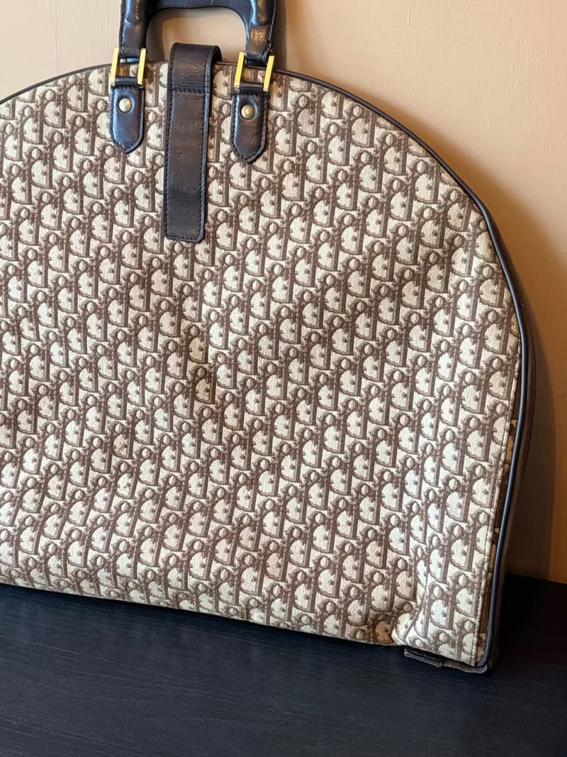 中古稀有 Christian Dior Oblique 服裝套 西裝袋 Garment Bag