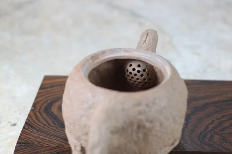 【送禮好物】樹頭仿生壺 純手捏壺 陶作家葉佳佩純手工製