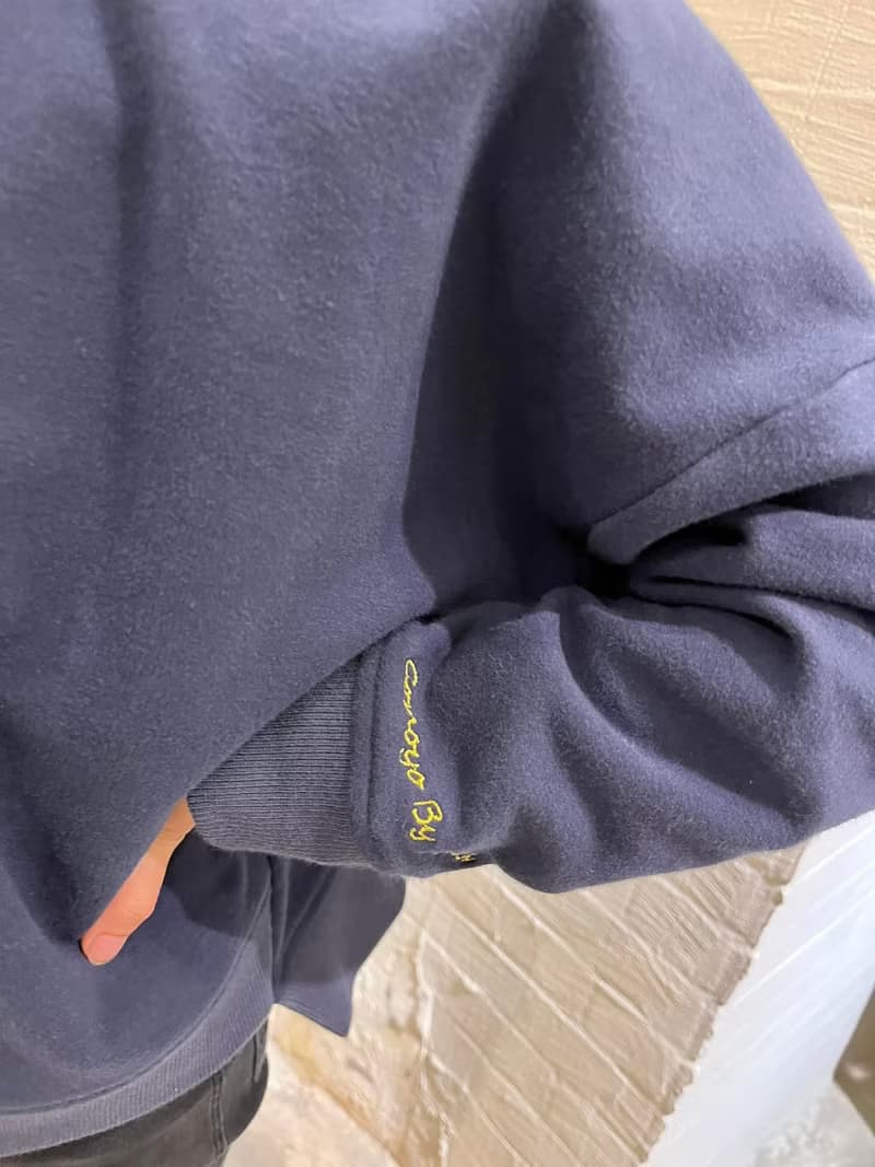 COMOYO刺繡刷毛連帽上衣(白/粉/藍8A-12A)