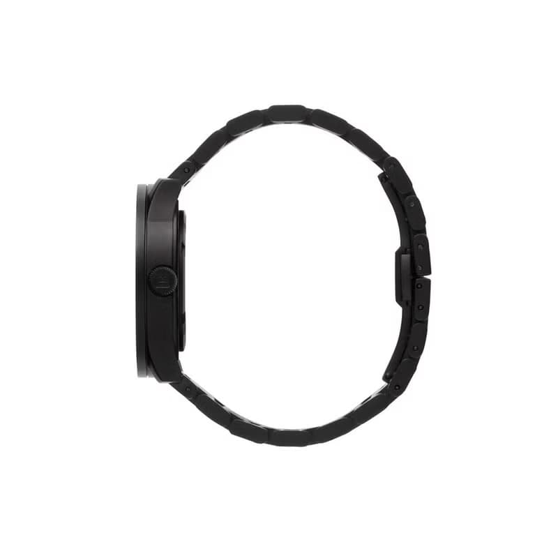 LEFF amsterdam tube 北歐工業齒輪設計腕錶 38mm 霧黑、黑鋼帶