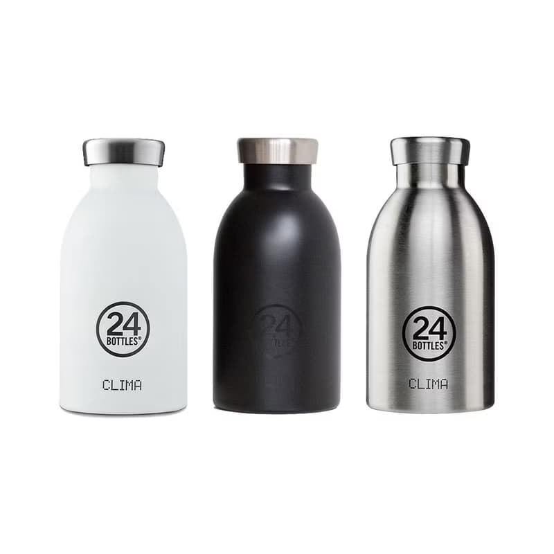 義大利 24Bottles 不鏽鋼保溫瓶 330ml / 經典3色