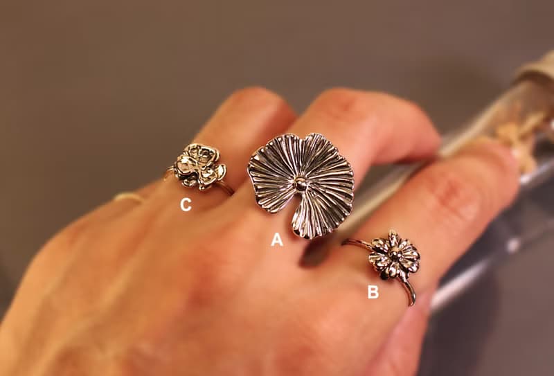 小品系列-夏日美美925銀戒