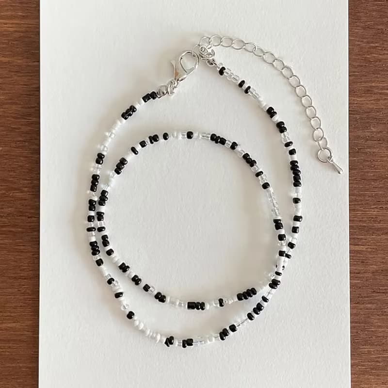 夏日鮮豔串珠項鍊 Summer beads necklace