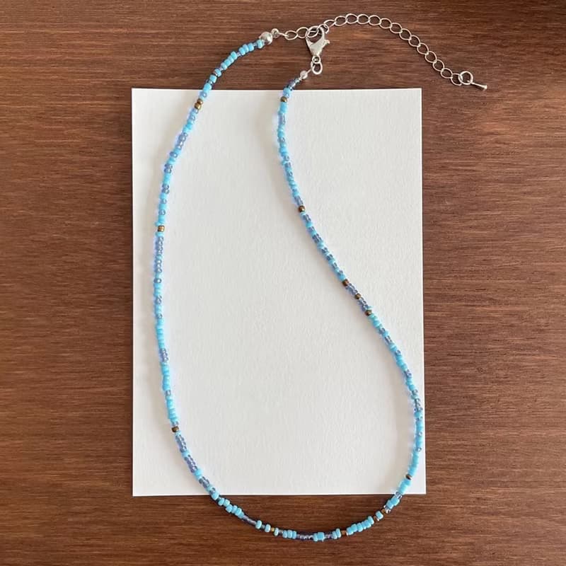 夏日鮮豔串珠項鍊 Summer beads necklace