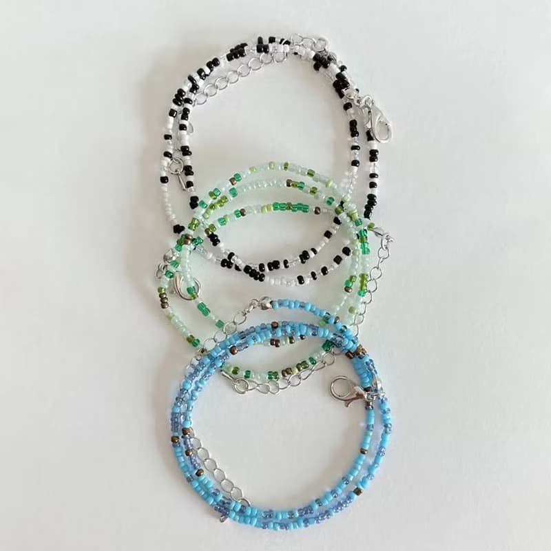 夏日鮮豔串珠項鍊 Summer beads necklace