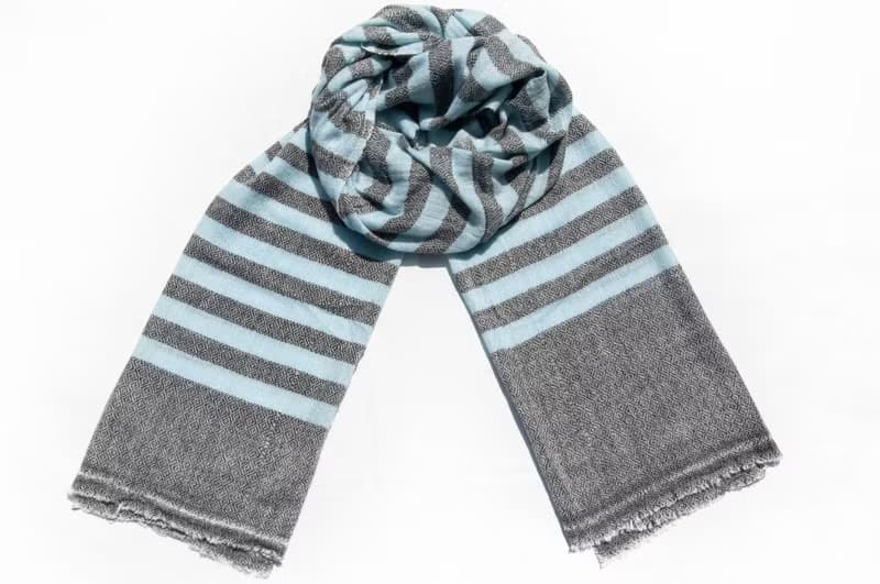 喀什米爾Cashmere 針織圍巾 純羊毛圍巾 手織圍巾 編織圍巾-希臘