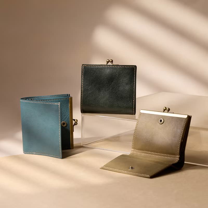 【聖誕禮盒】匠 しょくにん 系列 - 全皮革迷你口金短夾