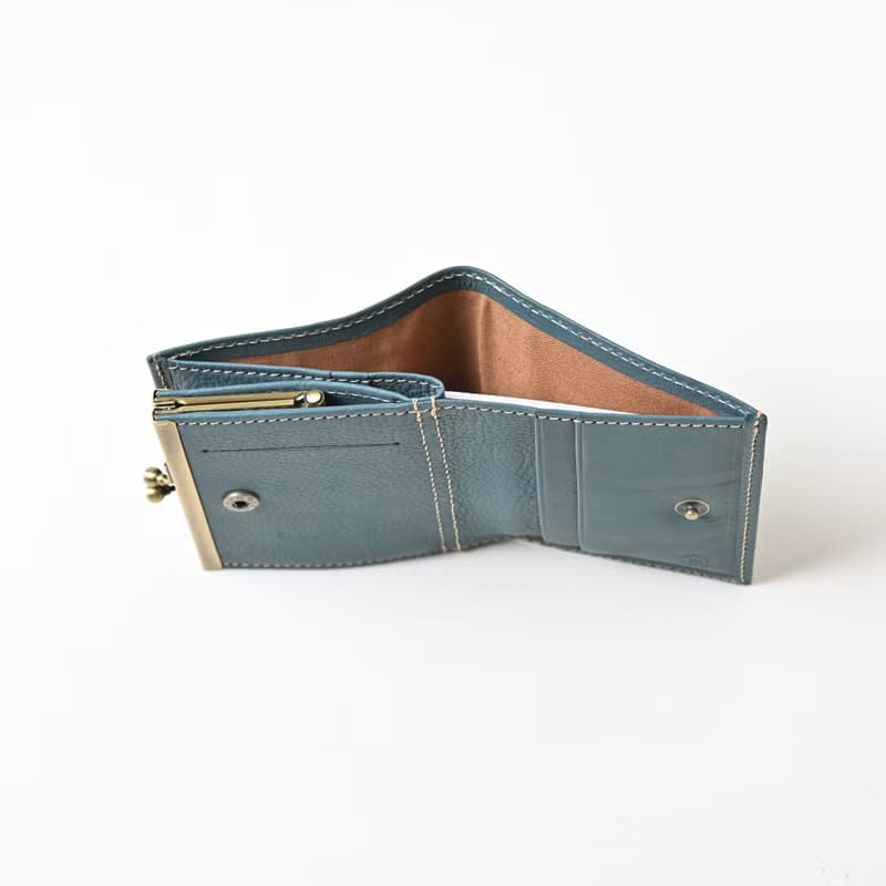 【聖誕禮盒】匠 しょくにん 系列 - 全皮革迷你口金短夾