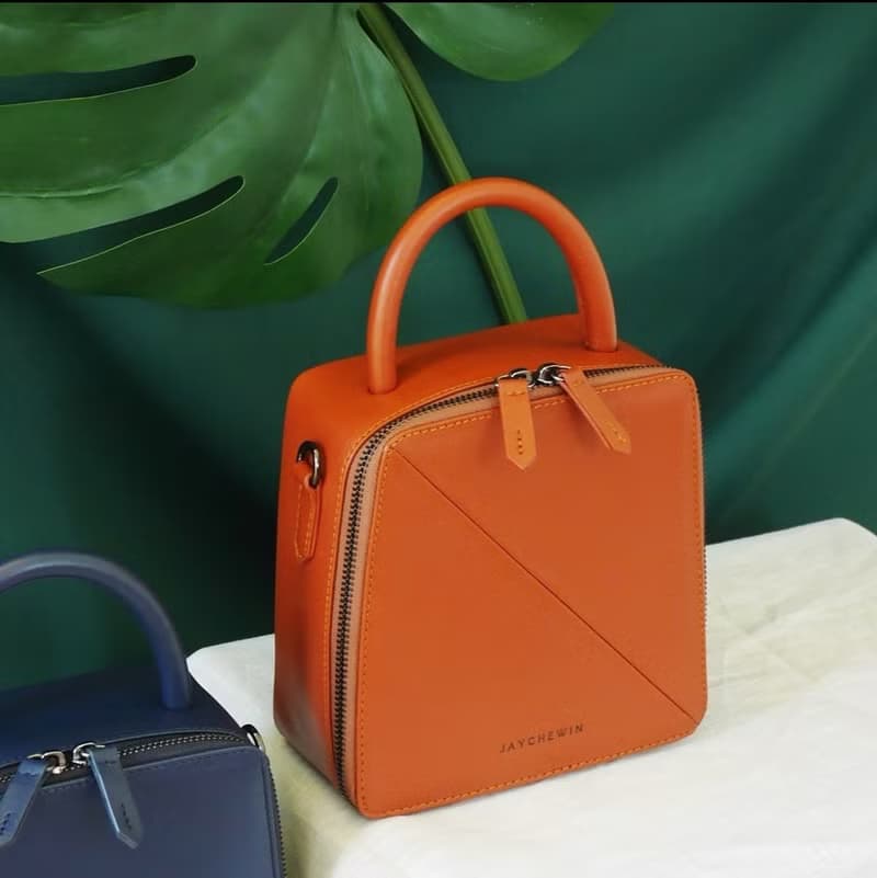 真皮包包 Butter Cross-body Bag / 肉桂色 棕色 Cinnamon