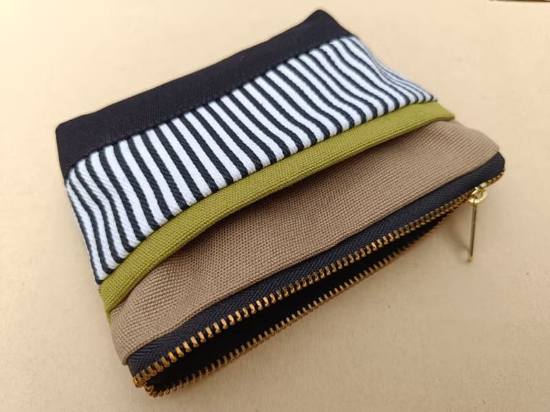 手拿包 Lovely Canvas Pouch Bag, Polka Dot and Striped Design 化妝包 /收納袋