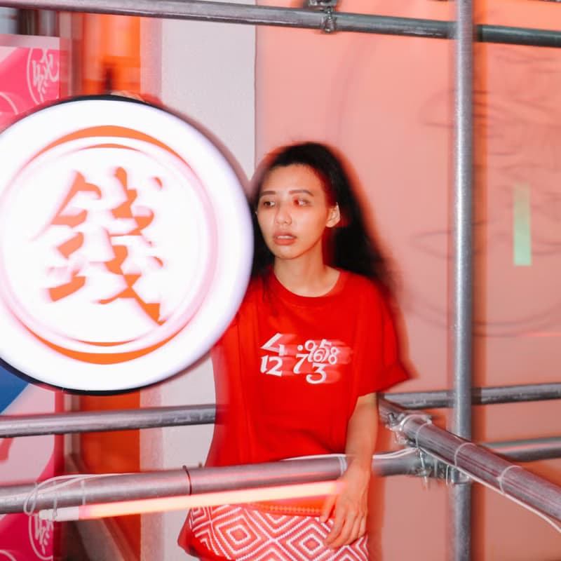 台灣T-shirt│數字台灣經典T-紅
