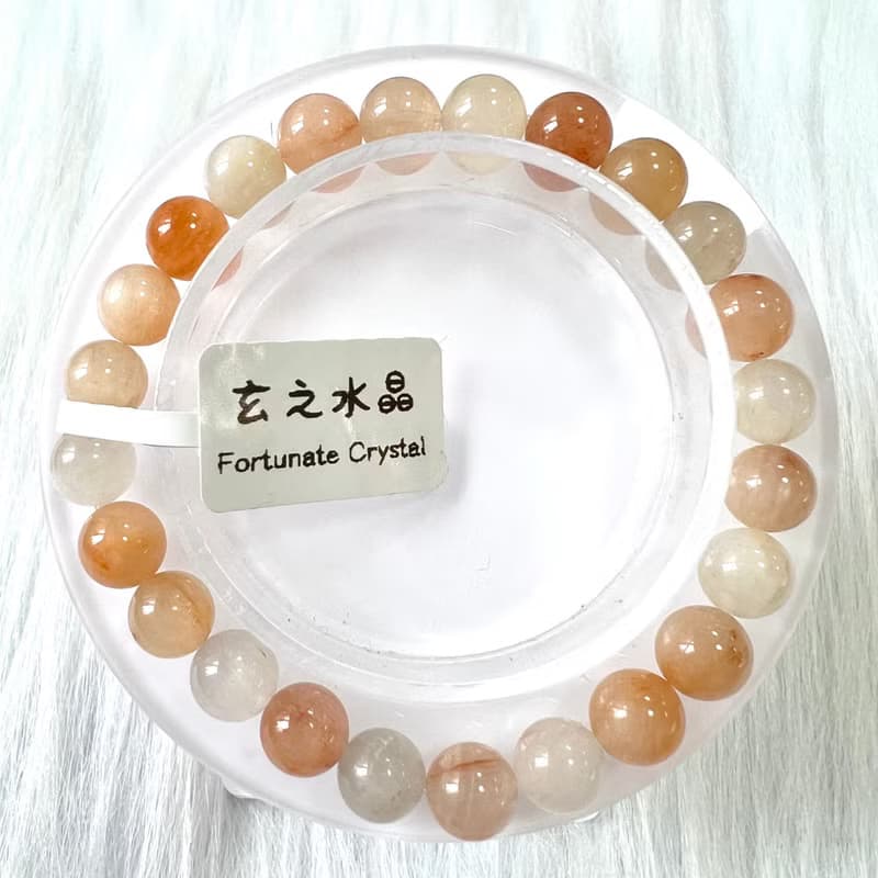 粉兔毛手串 | 水晶 | 水晶手串 | 水晶手鏈 | 水晶手鍊