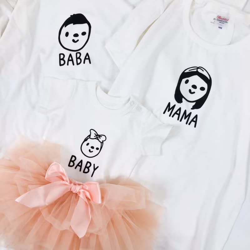 蓬蓬裙 派對親子裝 生日親子服 周歲拍攝服 Babymurmur