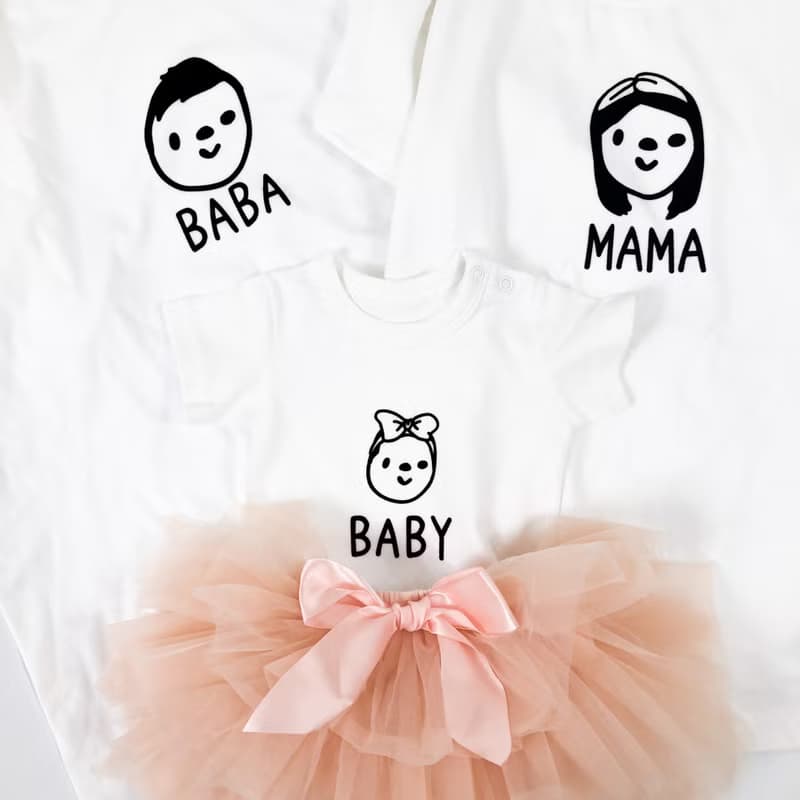 蓬蓬裙 派對親子裝 生日親子服 周歲拍攝服 Babymurmur