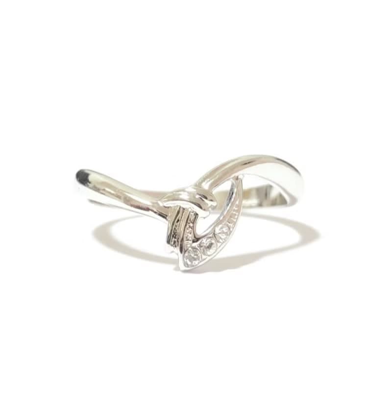 Fish Hook Ring(ピンキーリング可能)