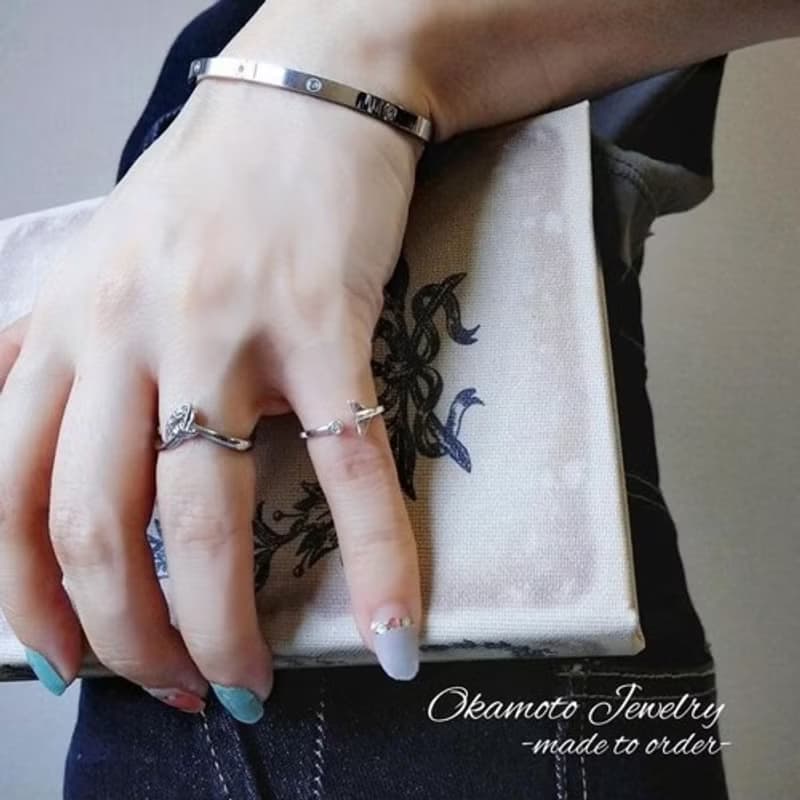 Fish Hook Ring(ピンキーリング可能)