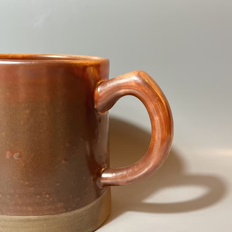柴燒志野600cc超大馬克杯 / 啤酒杯 / 小平凡手作