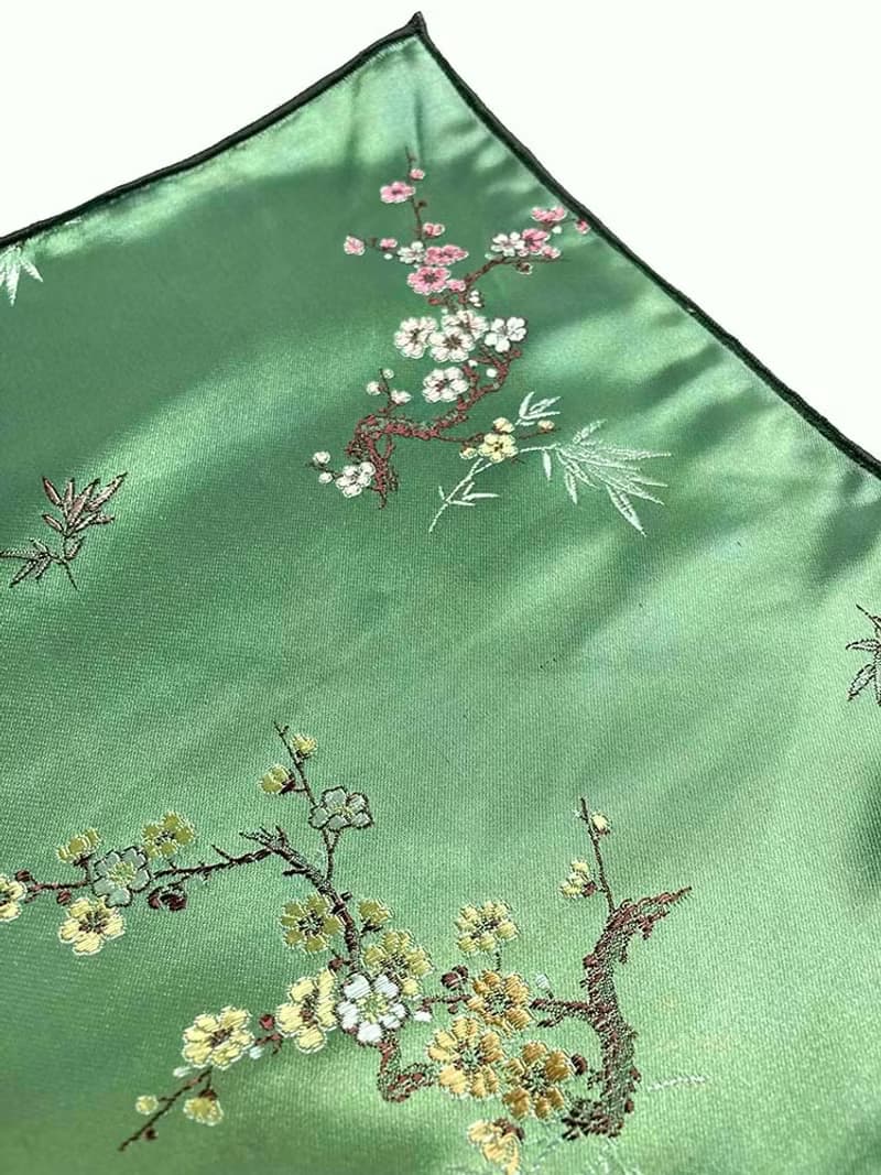青綠 蝴蝶 / 領帶 領結 口袋巾