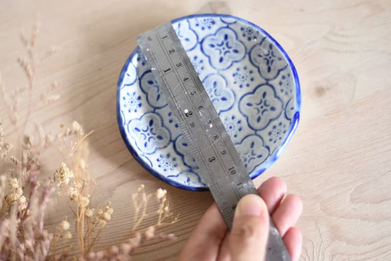 復古海棠花陶瓷手作小碟