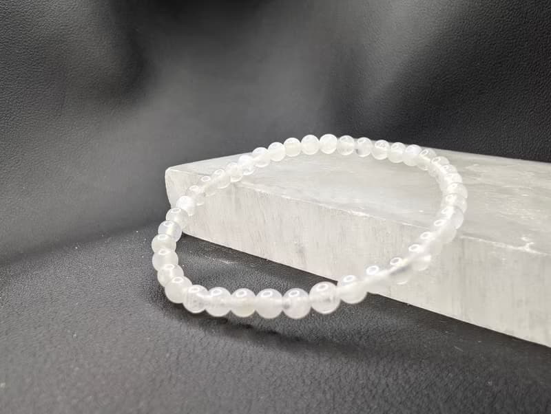 【訂製品】藍月光石 Moonstone 手串 手鍊 天然水晶 5-12mm 水晶