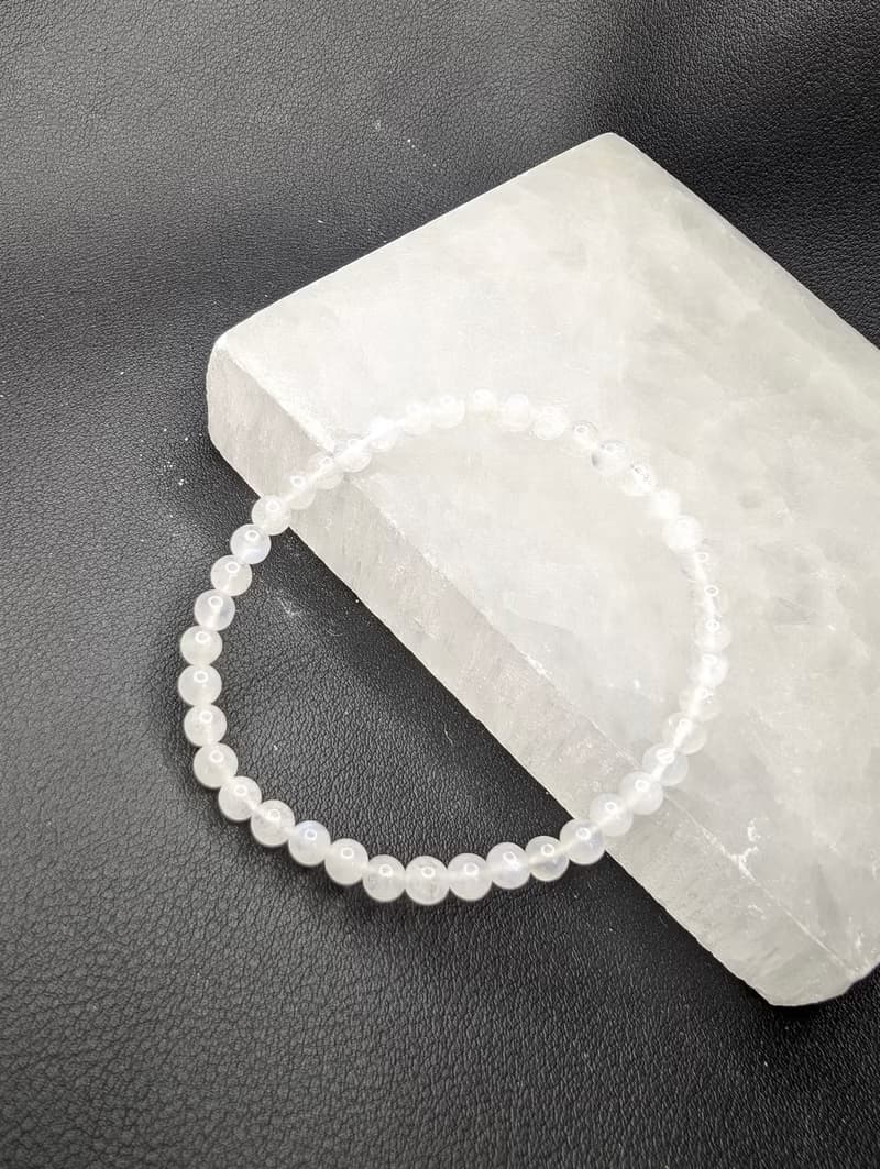 【訂製品】藍月光石 Moonstone 手串 手鍊 天然水晶 5-12mm 水晶