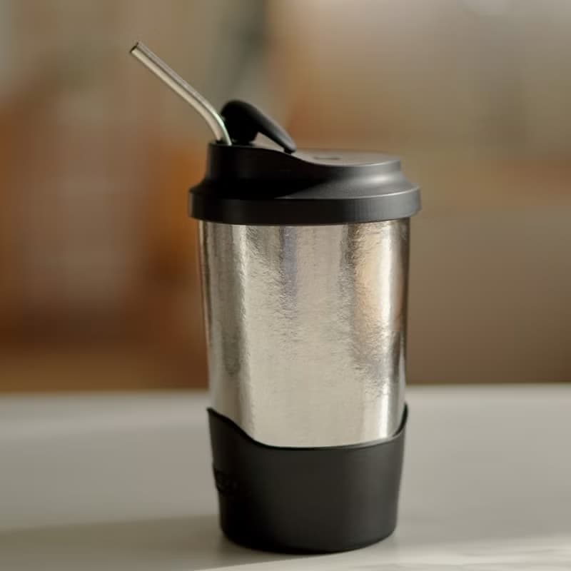 純鈦雙層真空 保溫保冰蛋形杯 480ml /純鈦杯子/馬克杯/咖啡杯