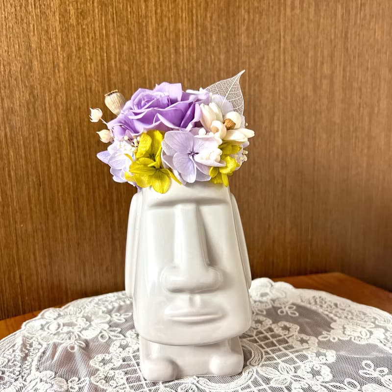 繽紛/摩艾/永生花/乾燥花/擴香/小桌花/小盆花