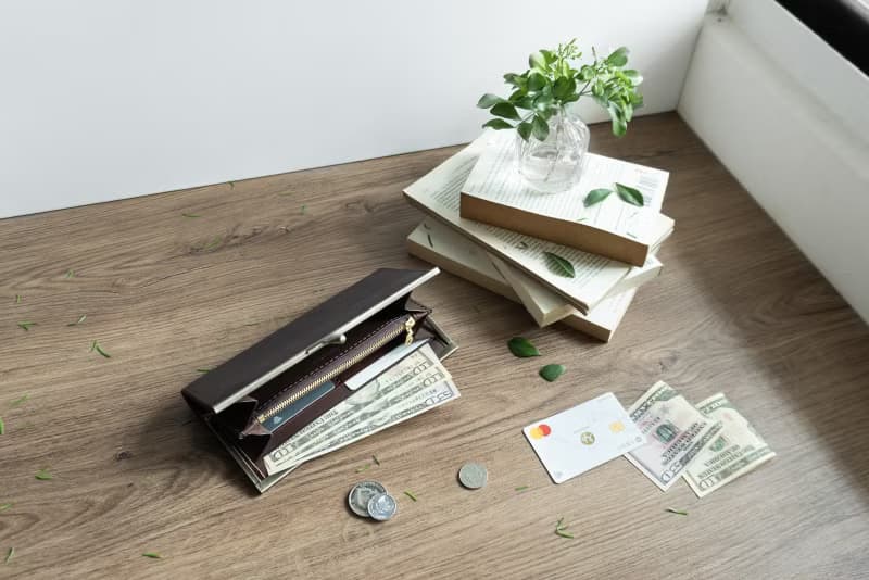 茶褐咖  水滴口金長夾 丨耐髒 防潑水 手作牛皮錢包丨禮物紀念