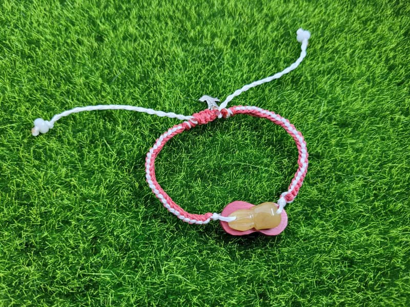 【親翠】天然翡翠  水母衝浪手環腳環兩用 結婚禮物/情侶/夫妻