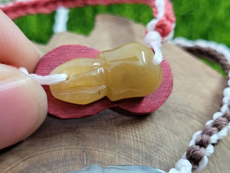 【親翠】天然翡翠  水母衝浪手環腳環兩用 結婚禮物/情侶/夫妻