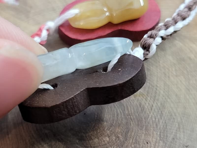 【親翠】天然翡翠  水母衝浪手環腳環兩用 結婚禮物/情侶/夫妻