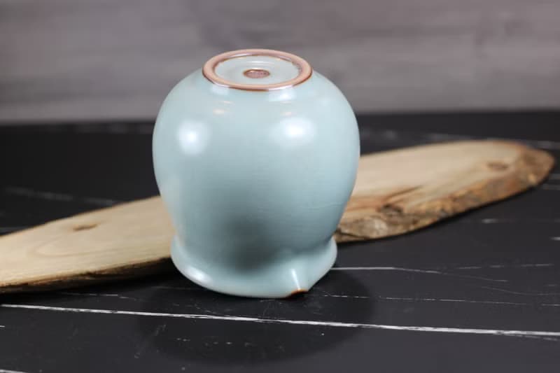 【送禮好物】360~400ml 汝窯無把 手拉坯 咖啡下壺 茶海 公道杯