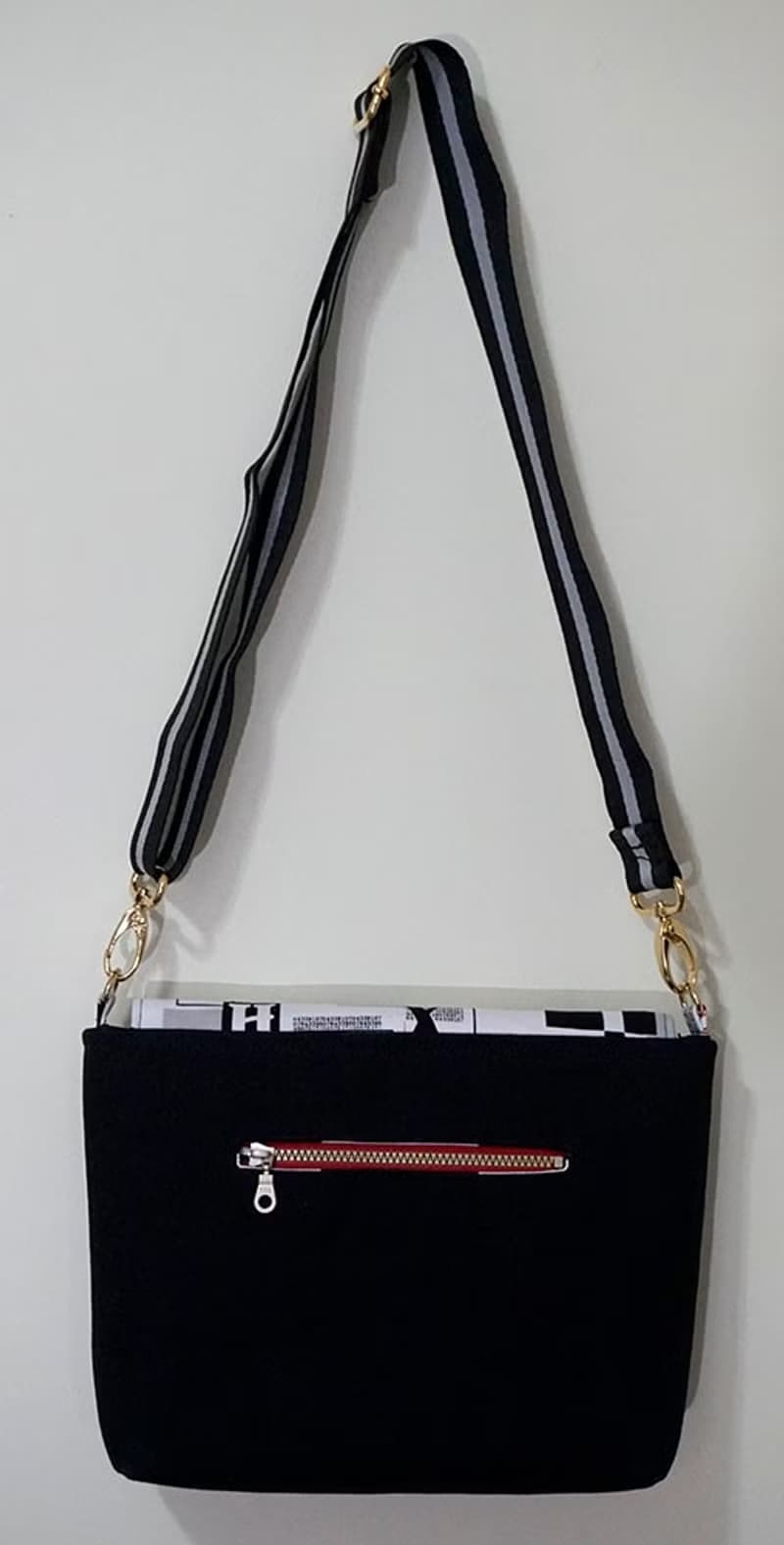 美國尖峰時刻圖案側肩包斜肩包