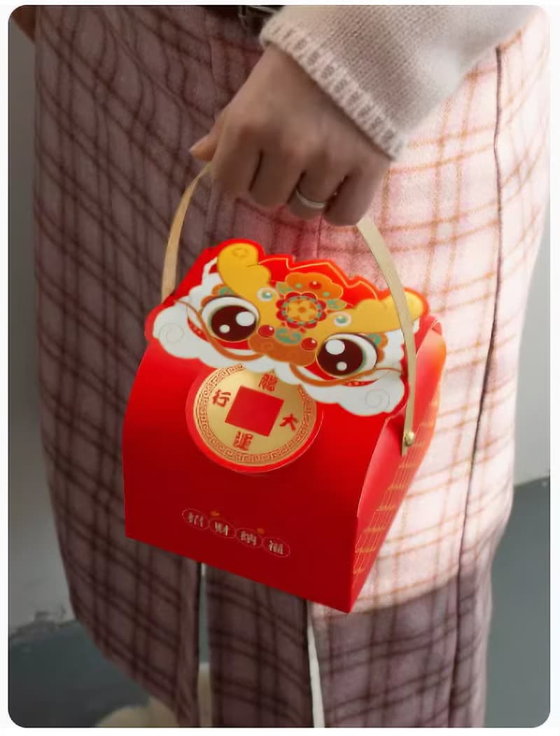 【禾果】招財納福大堤盒(提把款)(2入)新年禮盒