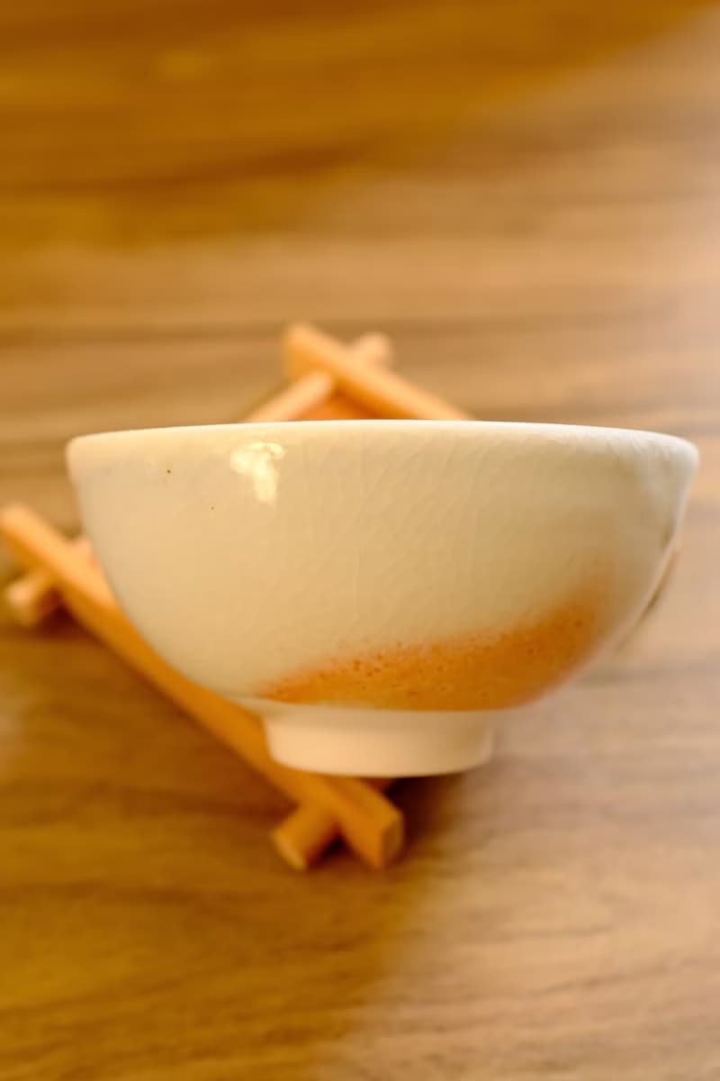 柴燒茶杯 - 落灰志野結晶茶杯
