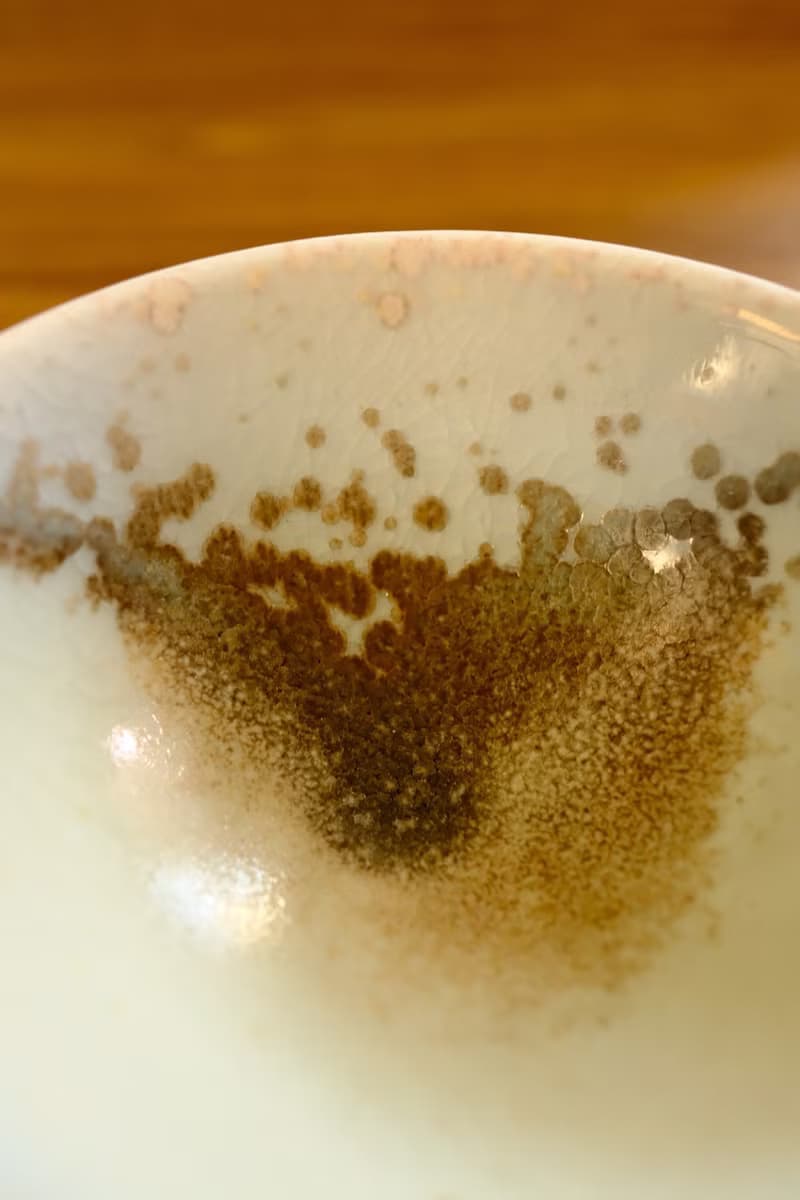 柴燒茶杯 - 落灰志野結晶茶杯