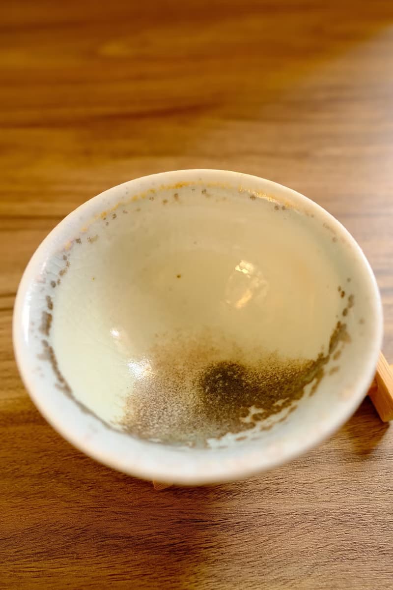 柴燒茶杯 - 落灰志野結晶茶杯