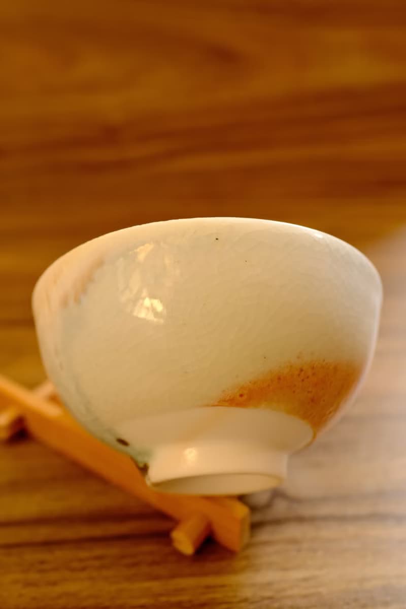 柴燒茶杯 - 落灰志野結晶茶杯