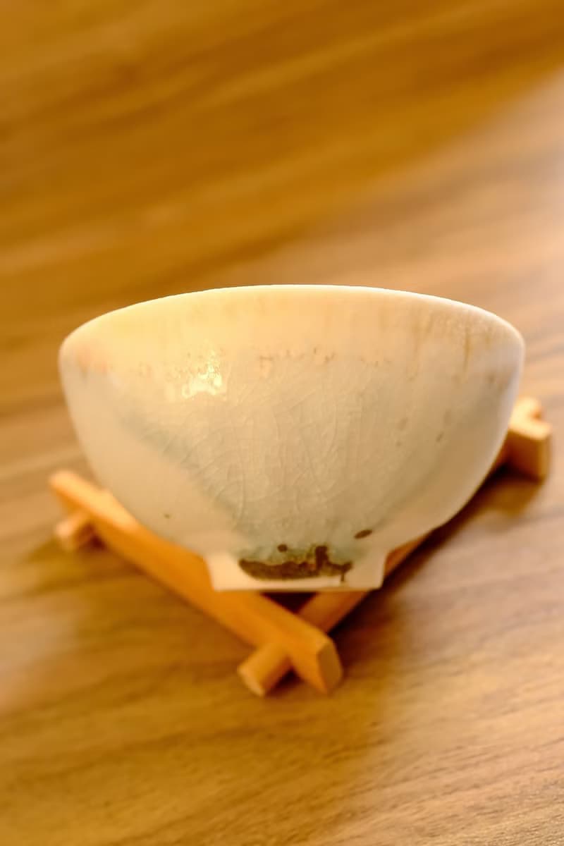柴燒茶杯 - 落灰志野結晶茶杯