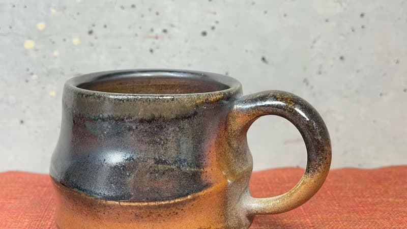 馬克杯/柴燒/落灰/楊博戎