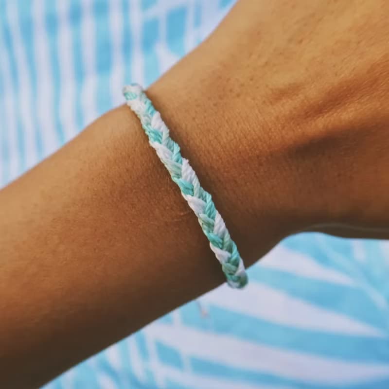 青山綠水編織衝浪手環 MOUTAIN GREEN BRAIDED