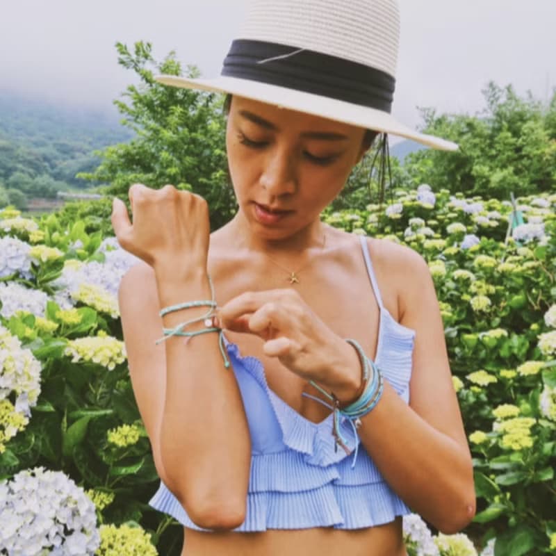 青山綠水編織衝浪手環 MOUTAIN GREEN BRAIDED