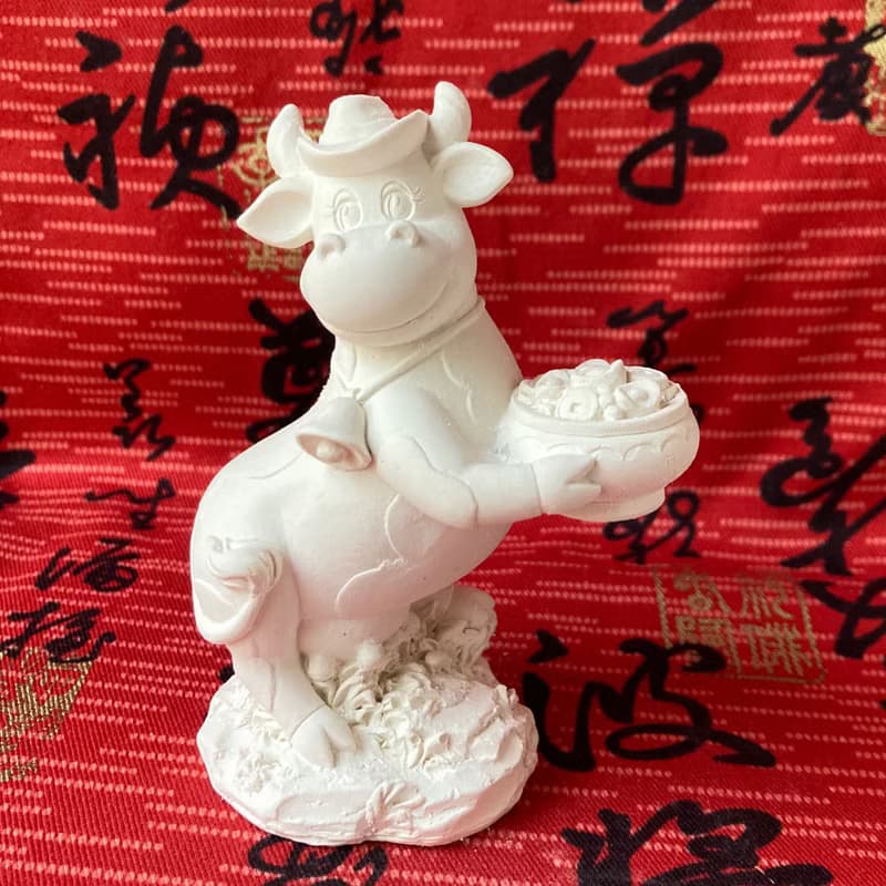 迎福納財福牛擴香石 聚寳福牛 元寳福牛 擴香石 居家香氛 開運物