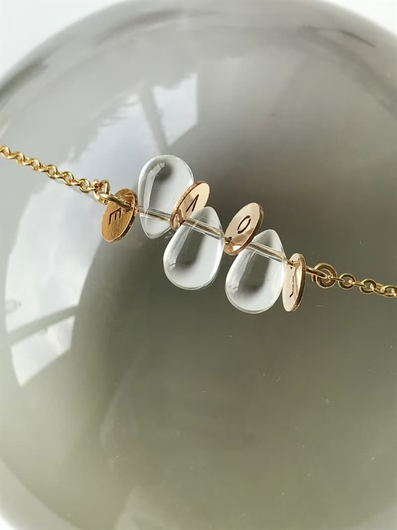 字母打氣手鍊/有四種詞意可挑選