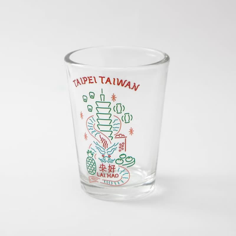 台灣是小龍啤酒杯 玻璃杯 台灣紀念品/禮物