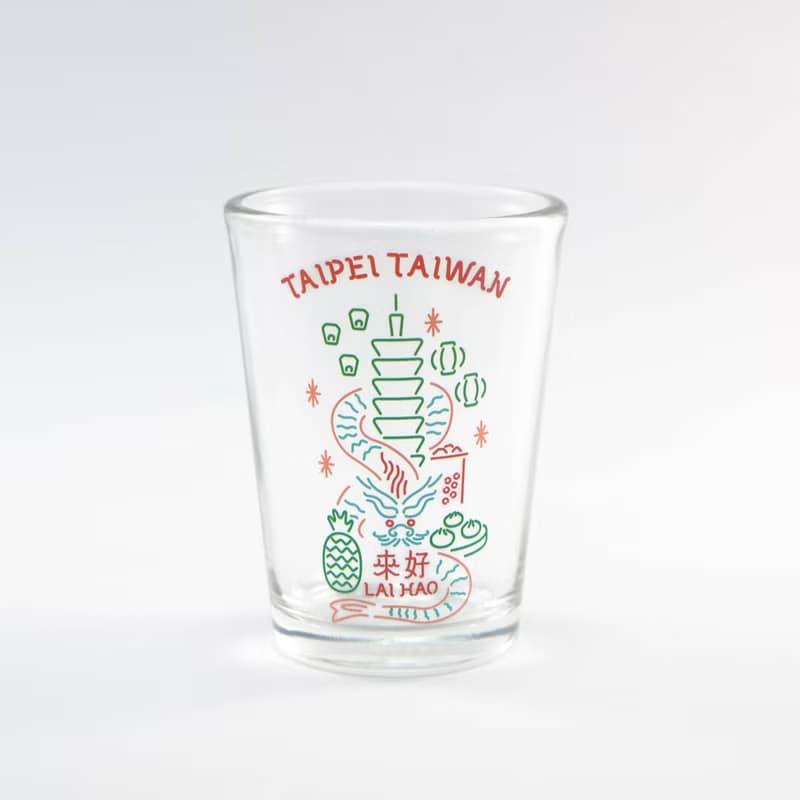 台灣是小龍啤酒杯 玻璃杯 台灣紀念品/禮物