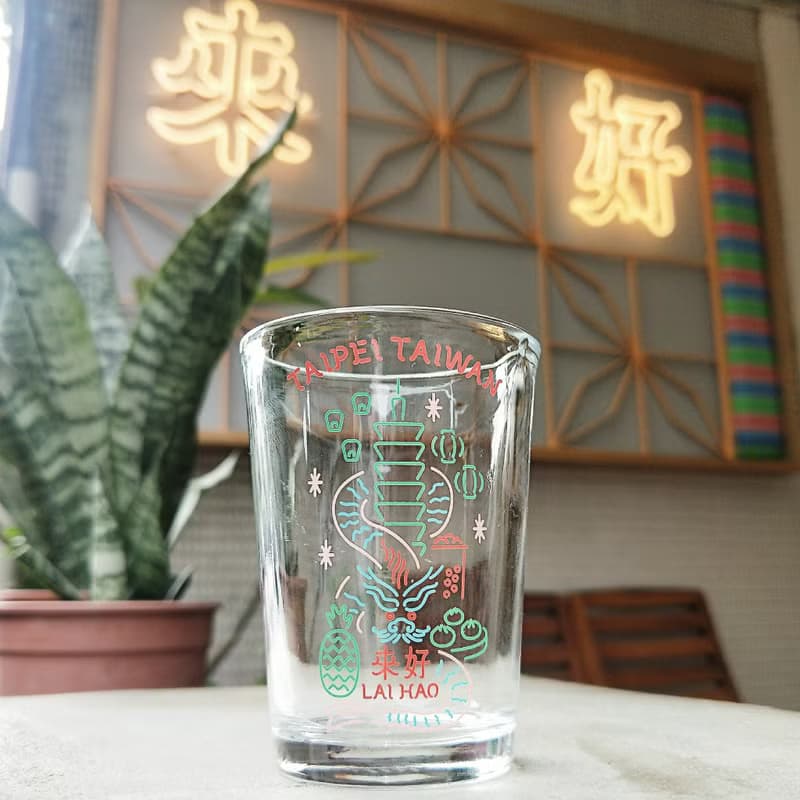 台灣是小龍啤酒杯 玻璃杯 台灣紀念品/禮物